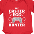 thumbnail image 4 of Inktastic Happy Easter The Easter Egg Hunter Gamer Boys or Girls Long Sleeve Baby Bodysuit, 4 of 5