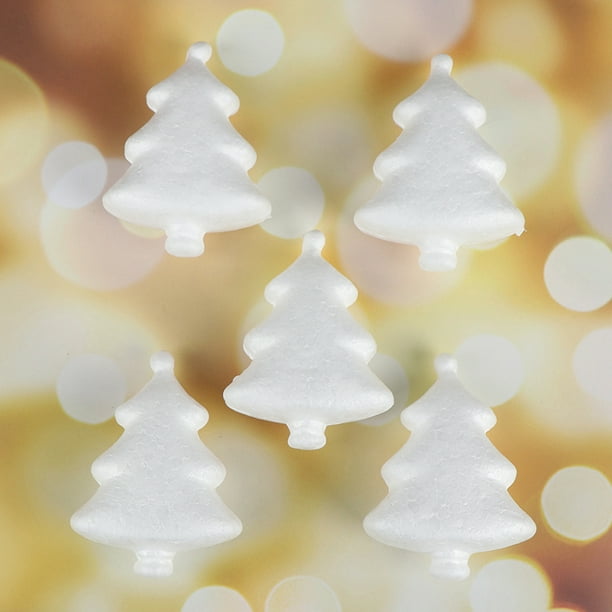 5pcs Christmas Tree Polystyrene Styrofoam Foam Ball Diy Xmas Party Decorations Walmart Com Walmart Com