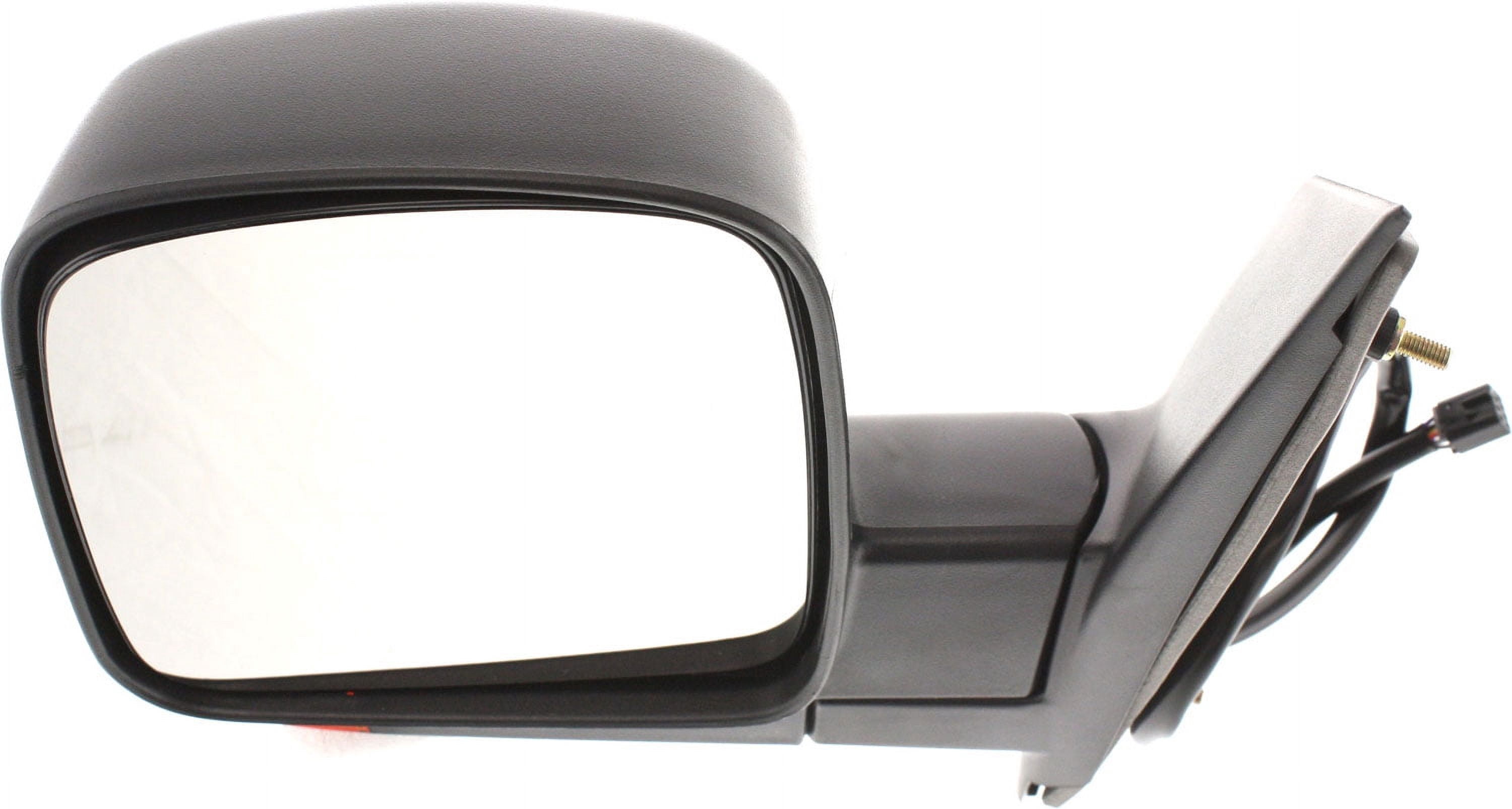 Mirror Compatible With 2003-2007 GMC Savana 2500 Chevrolet Express 3500 Left Driver Side Heated Textured Black Kool-Vue