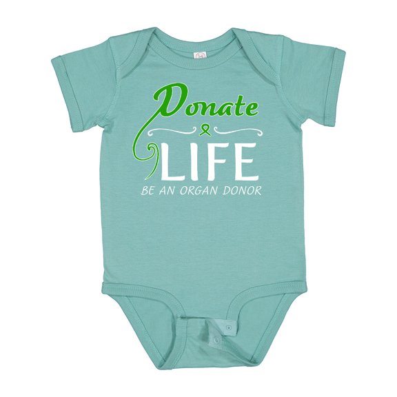 Inktastic Donate Life-be an Organ Donor Boys or Girls Baby Bodysuit
