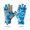 Blue, variant on Fishing GlovesHalf Finger Gloves Sweat Absorbent Breathable Gloves ,Flexible and Comfortable
