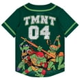 thumbnail image 5 of Teenage Mutant Ninja Turtles Boys Baseball Jersey Shirt and Shorts Clothing Set- Little and Big Boys Sizes 4-20, 5 of 9