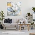 thumbnail image 2 of Stupell White Spring Abstract Blossom Abstract Painting Gallery Wrapped Canvas Print Wall Art, 2 of 7