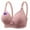 Pink, variant on Red Women's Bras Valentines No Underwire Full Coverage Large Bust Heart Print Push up Bra Bralettes for Women XXL
