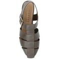 thumbnail image 5 of Journee Womens Cailinna Caged Buckle Square Toe Flats, Widths Available, 5 of 10