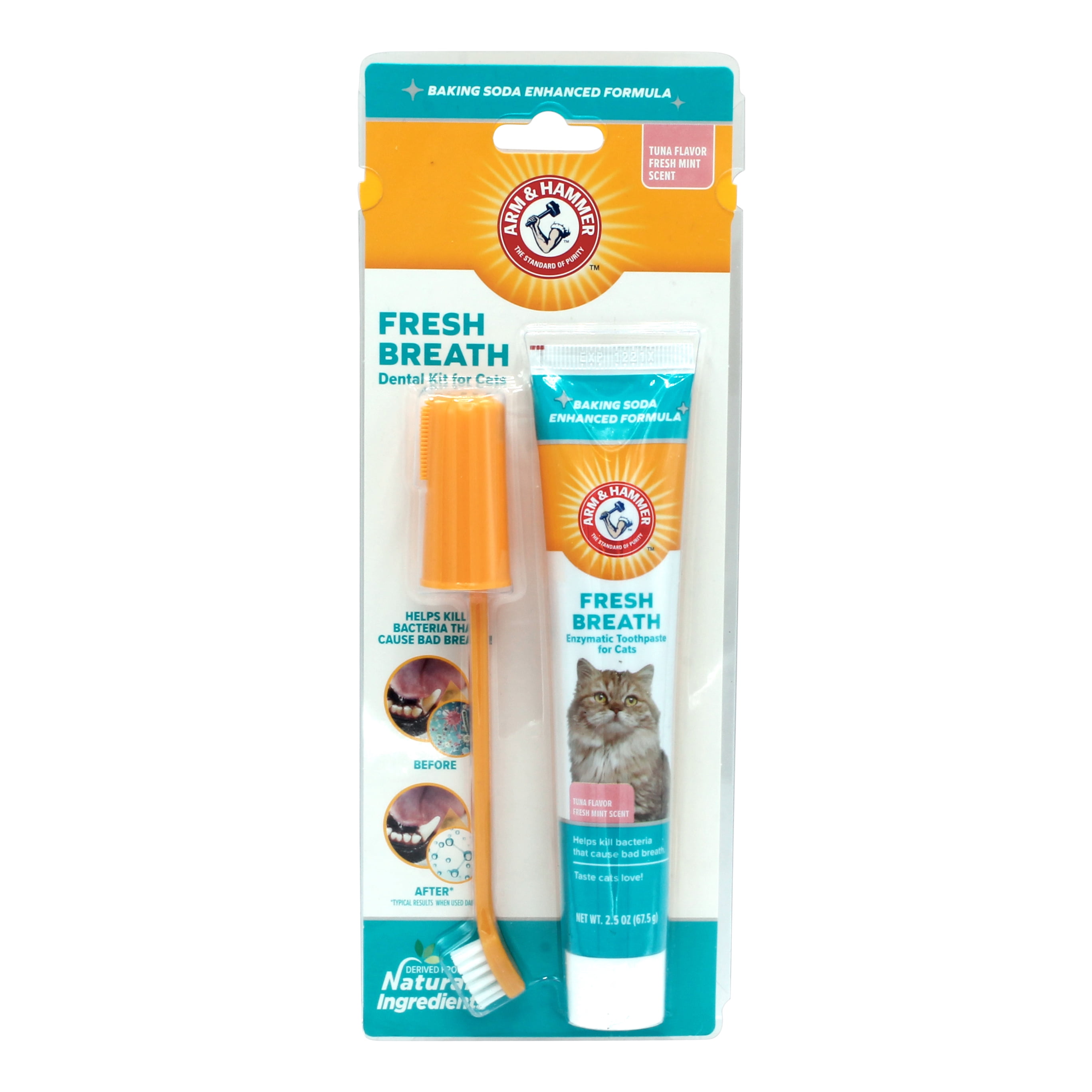 Arm & Hammer Fresh Breath Dental Kit for Cats