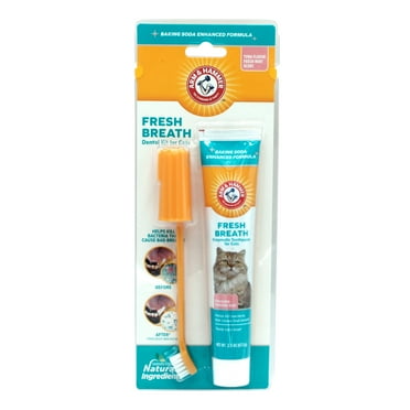 Arm & Hammer Fresh Breath Dental Kit for Cats Tuna Flavor 2.5 oz