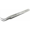 thumbnail image 2 of Vetus Pince à Épiler Non Magnétique en Acier Inoxydable Pointe Inclinée Outil pour Cils et Sourcils ST-15, 2 of 4