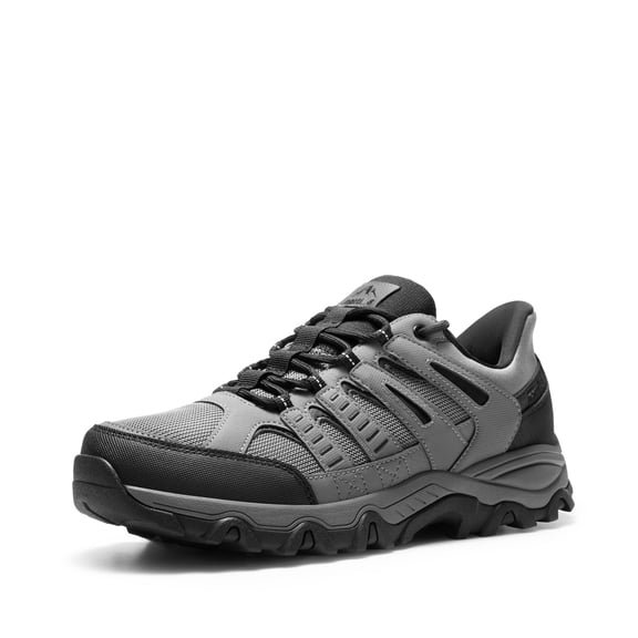 NORTIV 8 Men’s Slip-On Hiking Shoes Lightweight Trekking Camping & Walking Outdoor Shoes