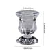 thumbnail image 3 of Candelabro de cristal transparente | Candelabro decorativo de cristal para bodas, cenas a la luz de las velas y centros de mesa festivos | Regalo de decoración moderna de cristal, 3 of 6