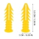 thumbnail image 2 of BRIGHTFUFU 100Ud Anclajes Para Pared Expansibles De Plástico Amarillo Para Uso En Tablaroca Y Construcción, 2 of 6