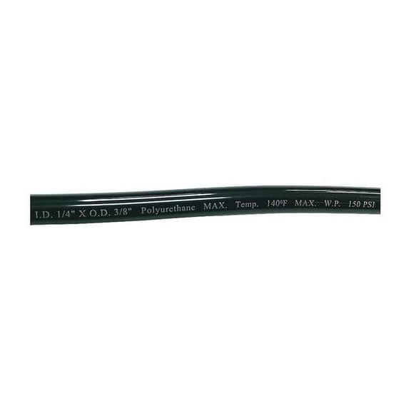 Manufacturer Varies Tubing,1/4 In. IDx3/8 In OD,100 Ft,Black 1PBN2