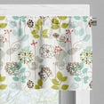thumbnail image 5 of Ambesonne Floral Valance & Curtain, Fresh Spring Foliage Line, 55"x30", Multicolor, 5 of 6