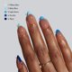 thumbnail image 3 of Presiona Nails BtartBoxNails XCOATTIPS French Tip Blue, 3 of 6