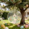 thumbnail image 6 of chaungfeng 6PCS Easter Decorative Pendant, 4 Inch Party Acrylic Hanging Decorations Used To Decorate Easter Scenes, 6 of 9