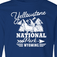 thumbnail image 4 of Inktastic Wyoming Yellowstone National Park Long Sleeve Youth T-Shirt, 4 of 5
