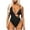 Black, variant on Youyipin One Piece Swimsuit Women Sexy Cheeky Swimsuits High Cut Thong Bikini Bathing Suit For Women Monokini
