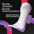 thumbnail image 3 of Kotex Overnight Maxi Pads, 28 Count, 3 of 7