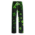 thumbnail image 6 of Wancir Unisex St. Patrick's Day Pajama Pants Elastic Waist with Drawstring for Home Lounge, 6 of 6