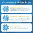 thumbnail image 4 of Calmour Anti-Gas Gas Relief Quick Dissolving Strips Pack of 10, 4 of 8