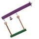 thumbnail image 5 of Juguetes De De Pájaros - 2 en un Perchas De Oscilación Para Los s Budgies Canaries Colco Parrot Stand Perch Swing Juguete, 5 of 9