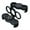 black, variant on Back Clip Holder, Dual-RingThree-Finger Back Clip Mount, Rotating Folding Phone Grip with Magne-tic Buckle for Smartphones iPhone