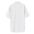 thumbnail image 5 of Baqcunre Shirts For Men Summer Men'S Short Sleeve Cardigan Shirt Beach Casual Shirt Men'S Polo Shirts Tops For Men White M, 5 of 5