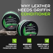 Griffin Leather Conditioner and Restorer - Softener and Cleaner - 4 oz.
