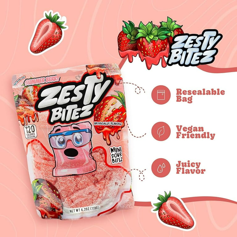 Zesty Bitez Summer Berry - Walmart.com