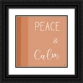 thumbnail image 1 of Lee, Judson 12x12 Black Ornate Wood Framed with Double Matting Museum Art Print Titled - Peace and Calm, 1 of 4