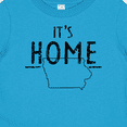 thumbnail image 4 of Inktastic It's Home- State of Iowa  Outline Distressed Text Boys or Girls Baby T-Shirt, 4 of 5