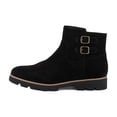 thumbnail image 2 of Vionic Carissa Women's Boots Black Suede Leather Size 6 M, 2 of 8