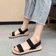 thumbnail image 5 of Amzcrzy Zapatos de mujer,Zapatos de mujer,Zapatillas de mujer, Sandalias y pantuflas de suela plana para mujer, de corte recto y suave. Sandalias Mujer Zapatillas De Casa, 5 of 7