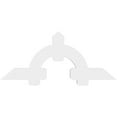 thumbnail image 2 of 60"W x 25"H x 2"D x 6"F, 10/12 Pitch, Ericson Architectural Grade PVC Gable Bracket, 2 of 8