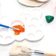 thumbnail image 3 of 1Pc Plastic Artist Painting Palette Paint Color Mixing Trays Butterfly 143mm, 3 of 3