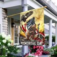 thumbnail image 2 of Flagwix American Flag United States Veteran. Honor The Fallen Memorial Day Decoration Polyester Double-sided Printed House Flag, 2 of 7