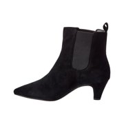 Dune London Obvious Suede Boot, 38/8, Black