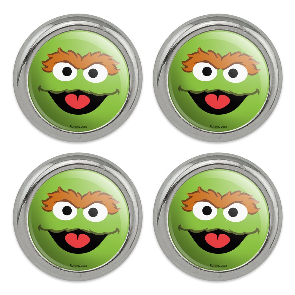 Sesame Street Abby Cadabby Metal Novelty Buttons - Set Of 4 For Crafts & Sewing - View #4
