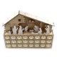 thumbnail image 5 of Exquisito Calendario de Adviento de Navidad Cuenta atrás de madera 24 Cajas de dulces Decoración de Jesús, 5 of 5