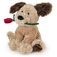 thumbnail image 3 of Perro de peluche Gund Deangelo para el día de San Valentín con rosa roja, 3 of 3
