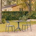 thumbnail image 2 of Compamia Snow Patio Dining Set with 2 Chairs Dark Gray, 2 of 4