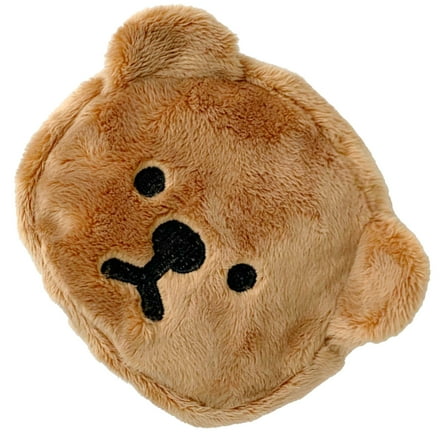 Cartoon Coin Purse Bear Shape Cute Portable Plush Mini Change Purse for Shopping Student Coffee