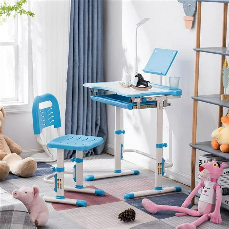 Kids Study Table And Chair Set Space Saving Household Furniture For Small  Apartment Study Homework Desk For Students - Figurines & Miniatures -  AliExpress