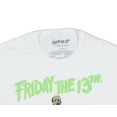 thumbnail image 3 of Friday the 13th Womens' Jason Vorhees Boyfriend Fit Graphic Print T-Shirt, 3 of 5