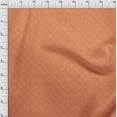 thumbnail image 3 of oneOone Georgette Viscose Orange Fabric Geometric Bandhani Sewing Material Print Fabric By The Yard 42 Inch Wide, 3 of 4