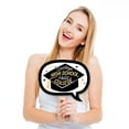 thumbnail image 2 of Big Dot of Happiness Funny Hello College Graduation Party Photo Booth Props Kit - 10 Piece, 2 of 5
