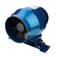 thumbnail image 3 of Duct Fan, Duct Booster Fan, AC 220V 5000 RPM Maximum Speed Workshop For Bathroom Kitchen Basement, 3 of 8