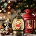 thumbnail image 4 of PONPRNGY Christmas Snow Globe Lantern with Swirling Glitter and Battery Powered Light for Christmas Home Decoration and Gift, 4 of 6