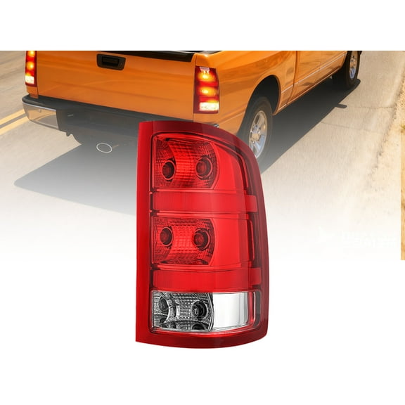 Nilight Taillight Assembly Compatible with 2007 2008 2009 2010 2011 2012 2013 GMC Sierra 1500 2500HD 3500HD Rear Lamp Replacement OE Style Passenger Side
