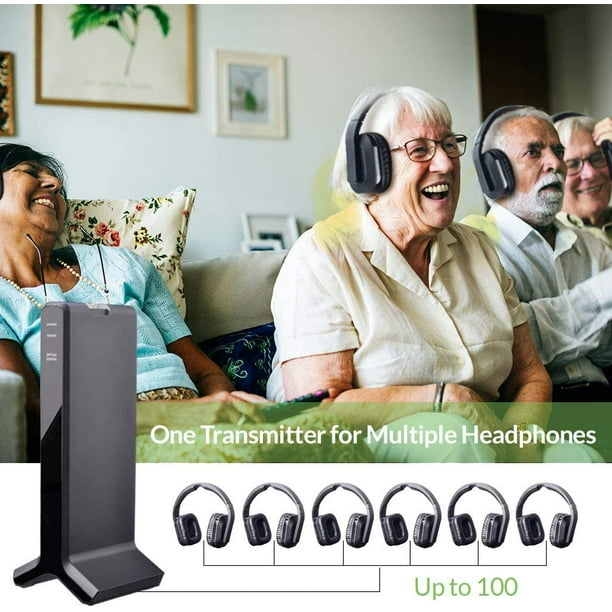 Avantree ht280 wireless headphones for tv watching with 2.4 g rf transmitter charging dock sale